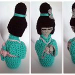 Free Crochet Kokeshi Doll Pattern