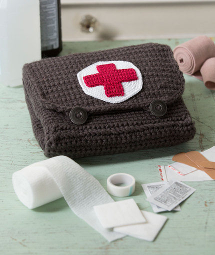 Free Crochet First Aid Kit