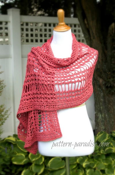 Crochet Summer Lace Wrap
