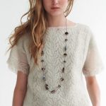 Lace knit top - free pattern