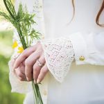 Free Knit Wristlets and Choker