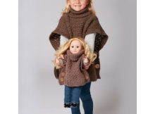 Free Child Sized, Stylish Crochet Poncho!