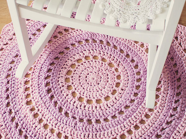 Crochet Mandala Rug - Gorgeous