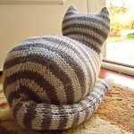 Knit Parlor Cat Pattern