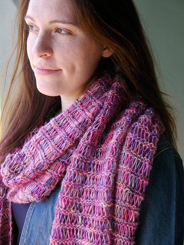 Knit this Shawl/Scarf and Become Transfixed! - The Spinners Husband