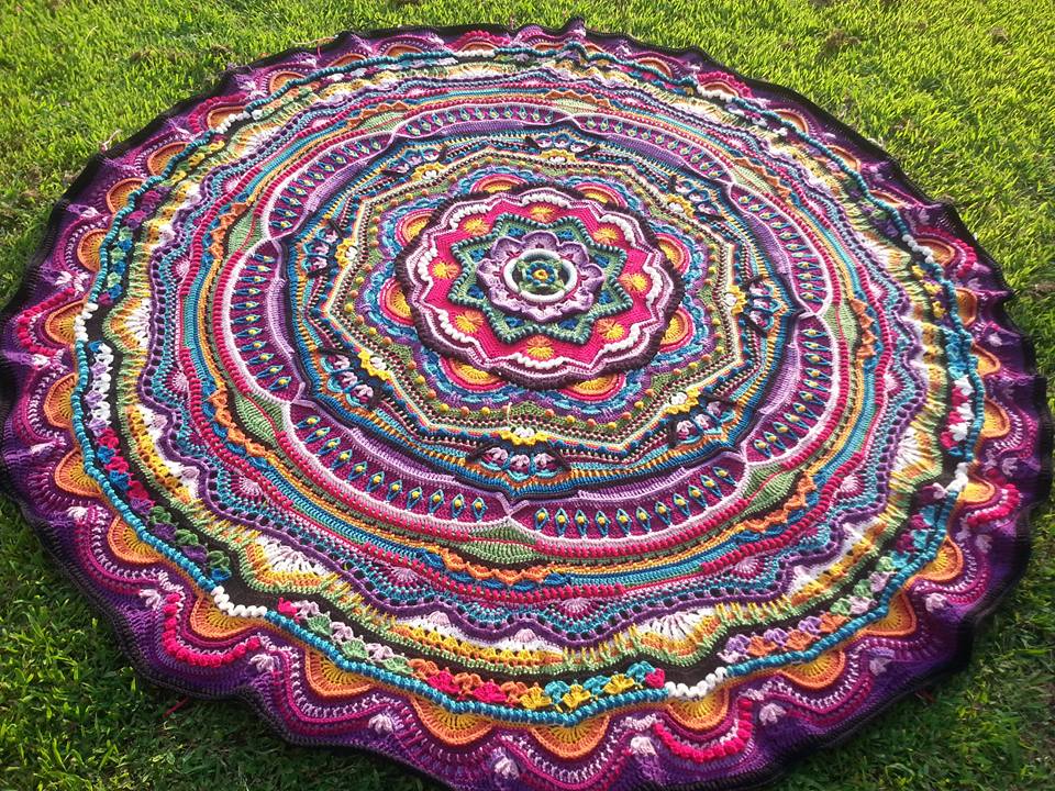 Mandala Crochet. 1C1