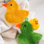 Crochet Rubber Duckie Scrubbies