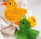 Crochet Rubber Duckie Scrubbies