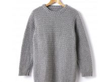 Unisex Adult Crochet Sweater Pattern