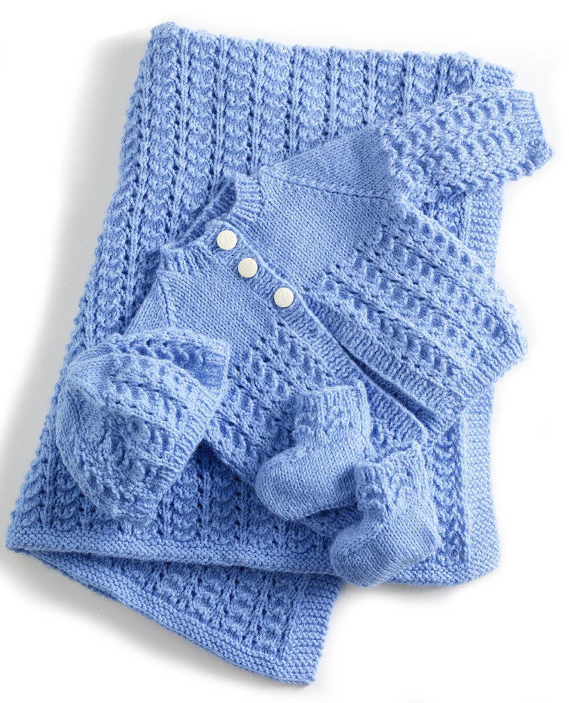 Knit This Adorable Baby Layette - The Spinners Husband