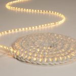 Crochet light mat or wall-hanging