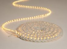 Crochet light mat or wall-hanging